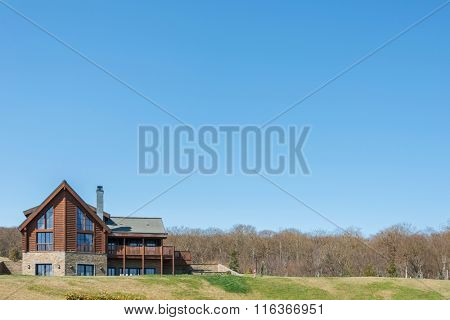 Quba - MARCH 26, 2015: Quba Rixos Hotel on March 26 in Azerbaijan, Quba. Quba Rixos Hotel is luxury hotel in northern Azerbaijan