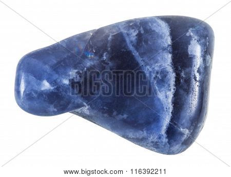 Pebble From Blue Dumortierite Natural Mineral Gem