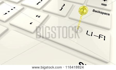 Lifi Emitter On Keyboard