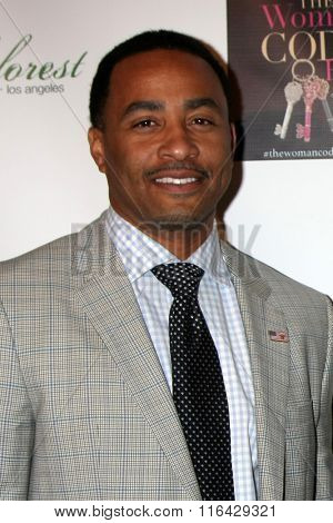 LOS ANGELES - JAN 29:  Terrell Fletcher at the An Evening with The Woman Code Event at the City Club on January 29, 2016 in Los Angeles, CA