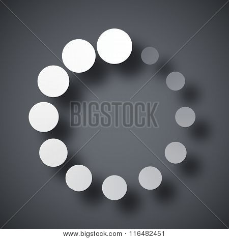 Vector Circular Loading Icon