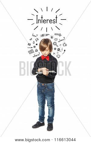 Interested Little Boy
