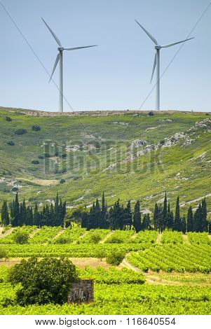 Wind Turbines In France