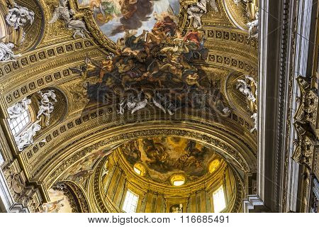 Church Of The Gesu, Rome, Italy