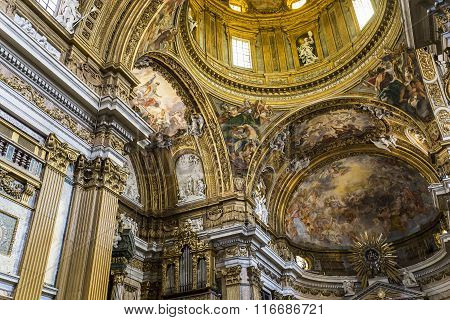 Church Of The Gesu, Rome, Italy