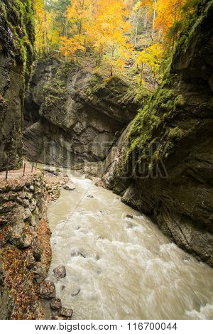 Canyon with river