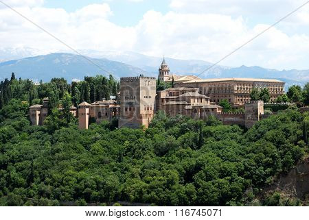 Alhambra Palace, Granada.