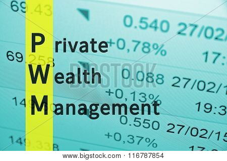 Private Wealth Management.