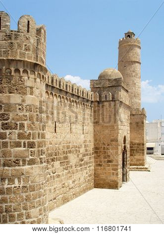 Ribat (fortress) In The Town Of Sousse. Tunisia