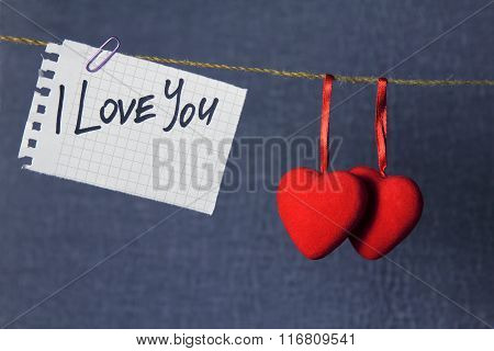 I Love You With Hearts On A Rope