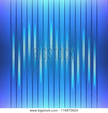 Abstract Background, Blue Equalizer
