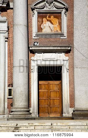 Italy  Lombardy     In  The Somma Lombardo Old   Church