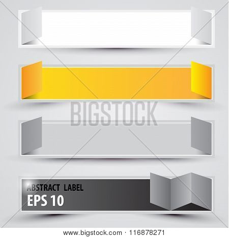 Advertising banners. Vector.