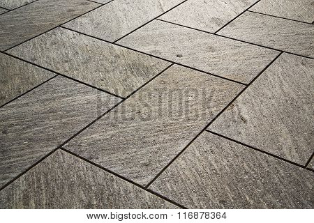Near Mozzate Street Lombardy Italy  Varese   Pavement Of A Curch And Wall Marble