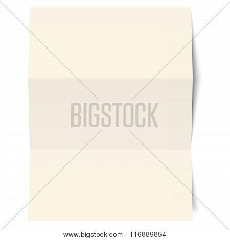Empty Sheet Of Paper