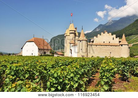 Chateau d'Aigle, Switzerland
