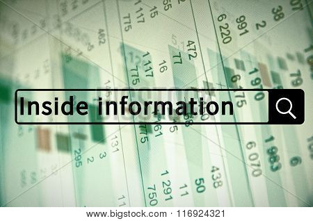 Inside information