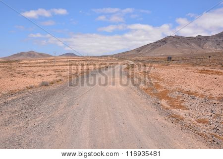 Countryside Desert Dirt Path