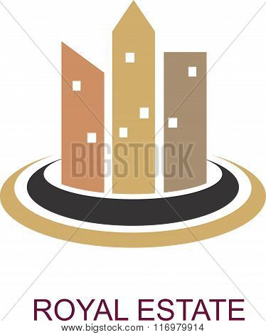 stock logo real estate