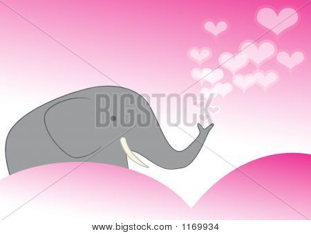 Pan slon Valentine