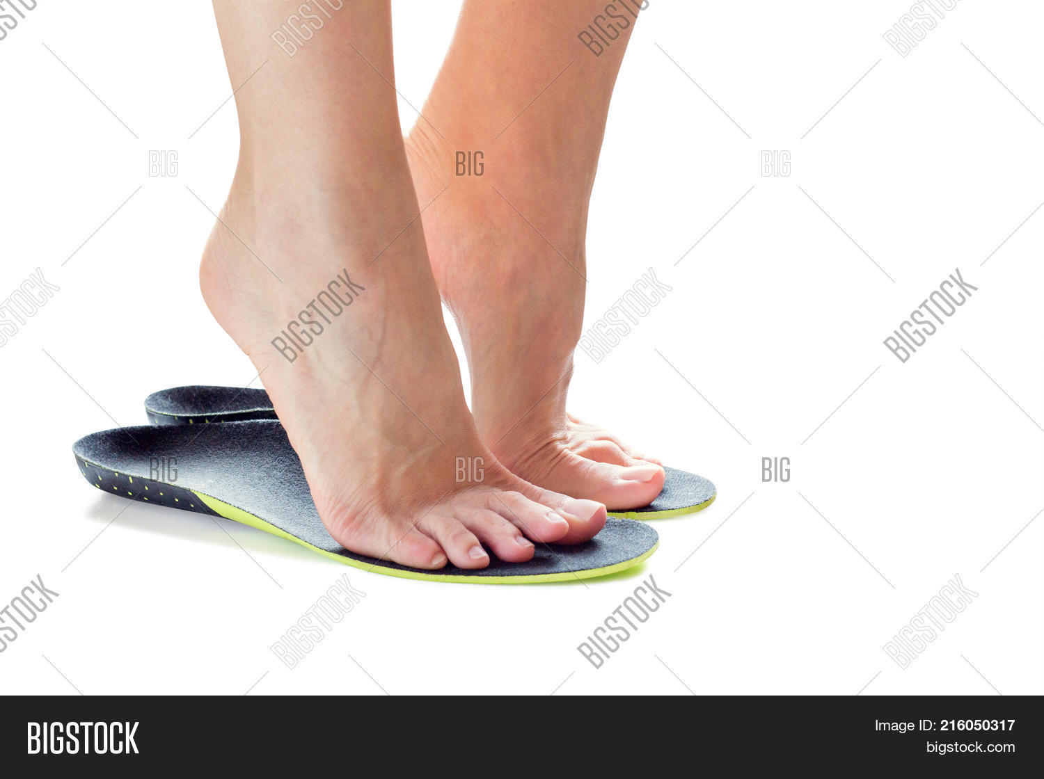 Female Feet Stand On Image & Photo (Free Trial) Bigstock