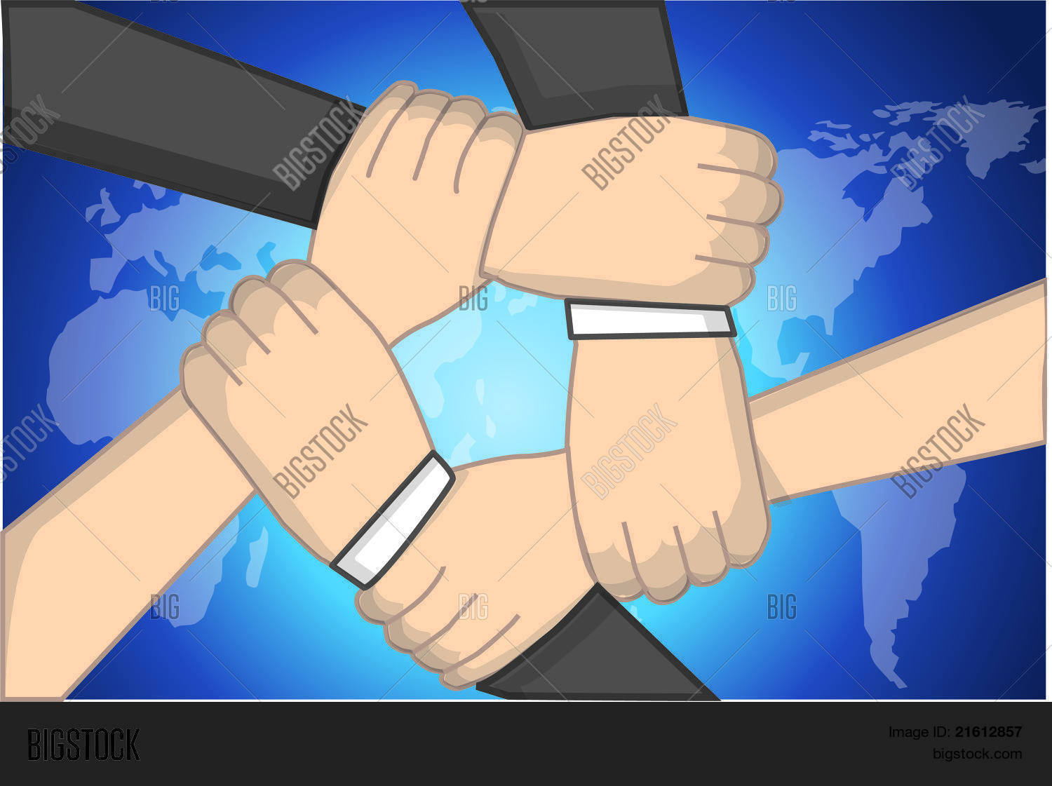 Union Team Strength Vector & Photo (Free Trial) | Bigstock