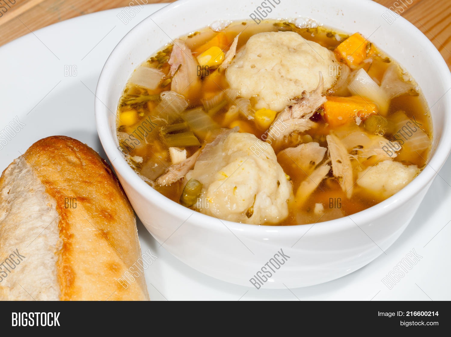 Chicken Stew Dumplings Image & Photo (Free Trial) Bigstock