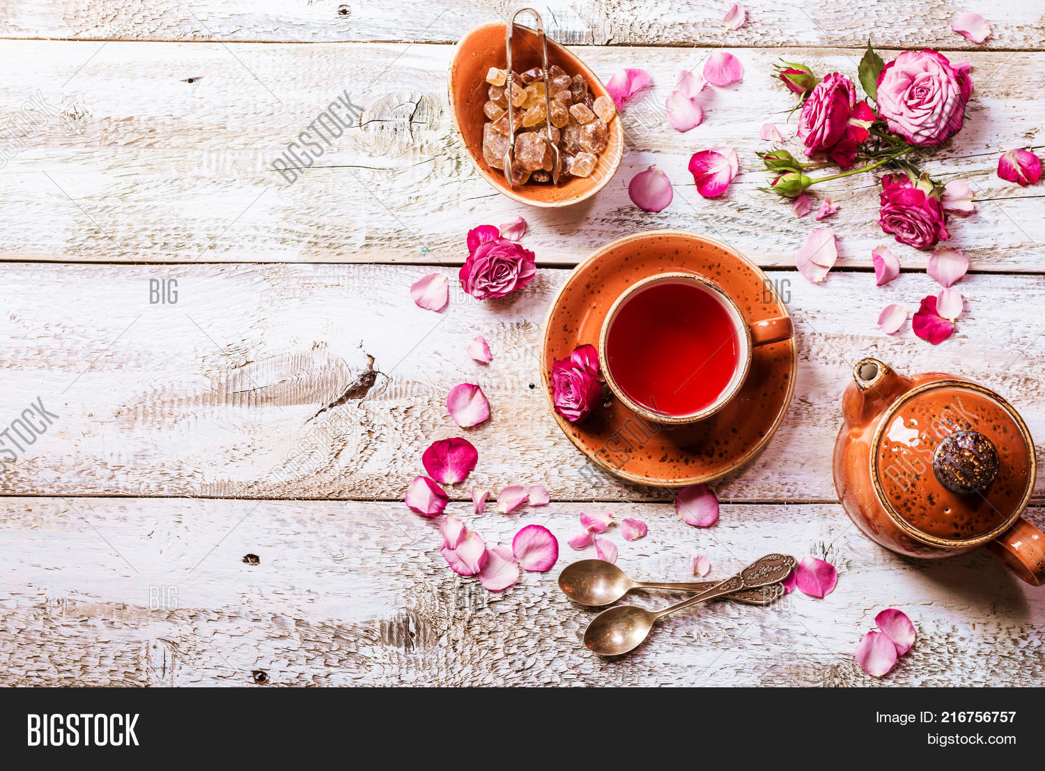 Rose Buds Tea Cup, Image & Photo (Free Trial) Bigstock