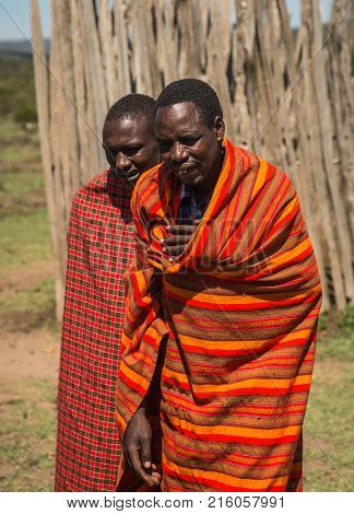 Young Man Of Masai Village, Kenia