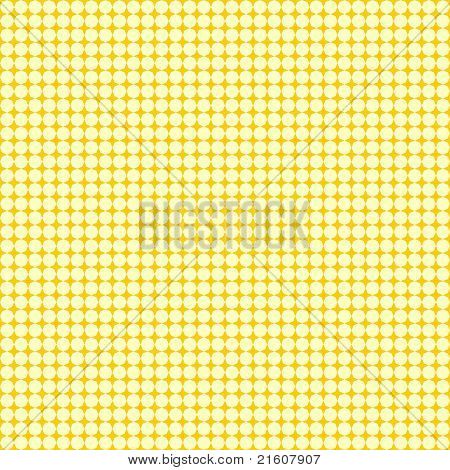 Textura de grade com luz amarelas octógonos
