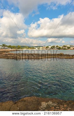 The Coast Of Des Canar In Ibiza, Balearic Islands