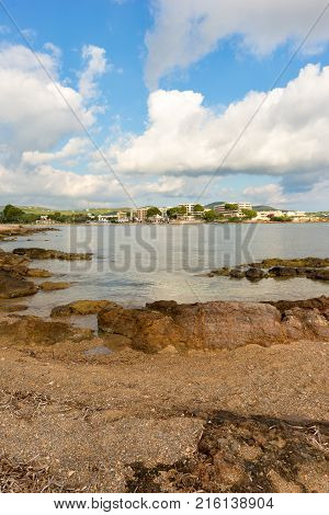 The Coast Of Des Canar In Ibiza, Balearic Islands
