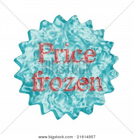 Icona pulsante: Prezzo congelato