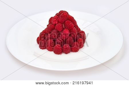 dessert with raspberries tart cake cream crust delicious food fresh
