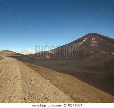 Lonquimay Volcano, In Bio Bio Region, Chile