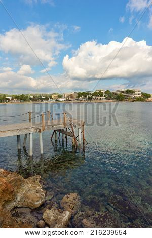 The Coast Of Des Canar In Ibiza, Balearic Islands