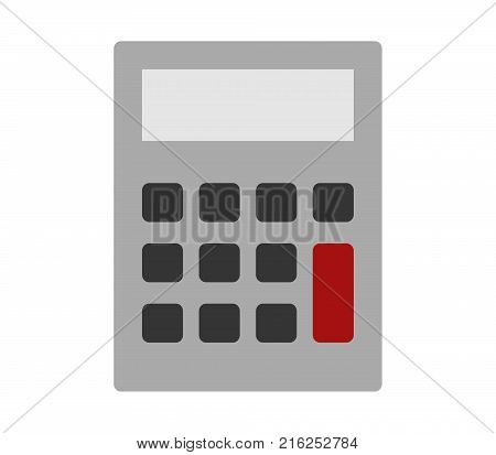 calculator icon illustrated on a white background
