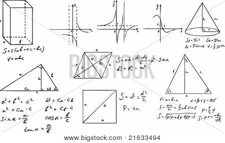 matematik og geometri vektor sæt