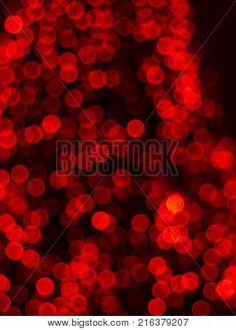 Christmas Ball Ornaments Decoration Hanging, Beautiful Christmas Balls Bokeh, Abstract Blurred Bokeh