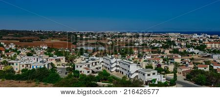 Cyprus City From Height