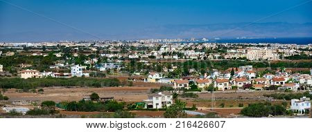 Cyprus City From Height