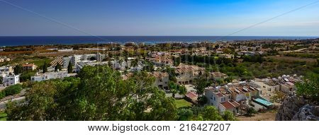 Cyprus City From Height