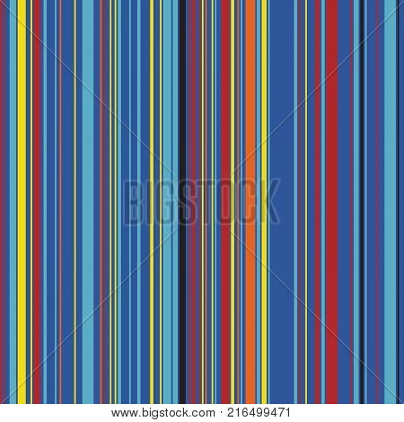 Retro Color Straight Vertical Variable Width Stripes, Color Lines Pattern, Vertically Seamless Pattern, Straight Parallel Vertical Lines, Fashion Geometric Color Random Lines