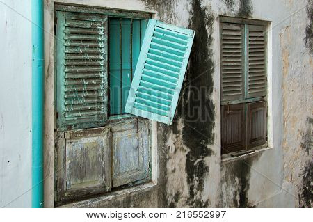 Decaying Historical City Stone Town In Zanzibar