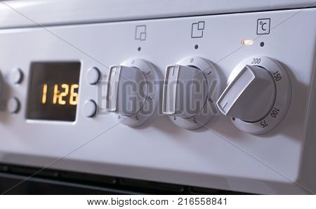 Handles of adjustment of power of heating of the electric stove