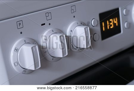 Handles of adjustment of power of heating of the electric stove