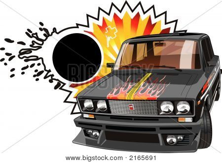 Vector sintonizzati auto nera (sostituzione: 2165733)