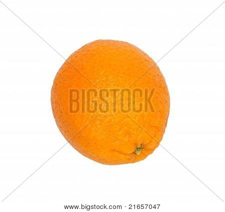 Oranžová izolovaných na bílém pozadí
