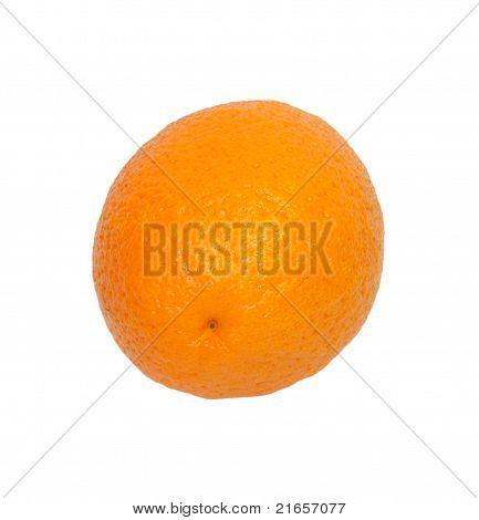 Oranžová izolovaných na bílém pozadí