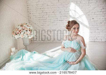 Pregnancy, Pregnant Woman, Family Planning, Caesarean Section Delivery, Waiting For Delivery. Depres